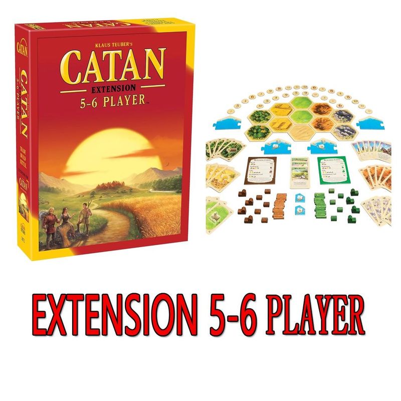 Coloniștii din Catan - Joc de societate distractiv pentru familie, joc de aventură pentru copii și adulți_voghion.com