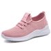 Damen Große Damenschuhe Damen Freizeitschuhe Atmungsaktive Fly-woven Einzelschuhe Sneakers Damen_voghion.com