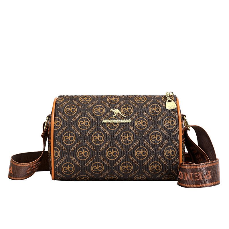 Handbag For Women Fashion Print Crossbody Trend Pillow Bag Texture Middle-aged And Elderly Women's Shoulder Bag_voghion.com
