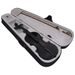 Violin Full Set with Bow and Chin Rest Black 4/4_voghion.com