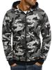 Herrenbekleidung Camouflage Pullover Strickjacke Kapuzenjacke 2_voghion.com