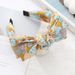 2024 New Wide Edge Knot Headband Fashionable and Versatile Floral Bow Headband Headband_voghion.com