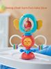 Baby puzzle soothing rattle dining table suction cup coaxing baby turn musician rattle early education baby toy_voghion.com
