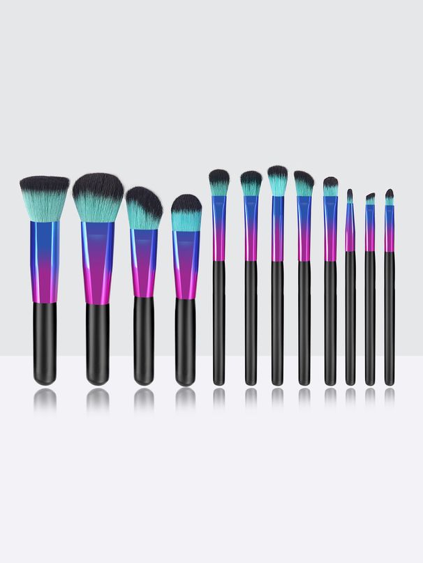 12 nya sminkborstar i flera färger_voghion.com