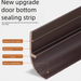 Self-Adhesive Glass Door Seal Strip, Soundproof Bottom Draft Blocker For Bedroom Window Gap Insulation_voghion.com