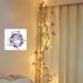 LED buigbare vorm rotan vlinder bloem bladeren binnendecoratie wandarrangement romantische sfeerlamp_voghion.com
