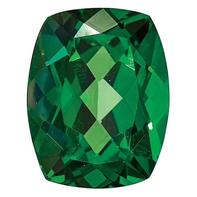 Rainforest Passion Topaz 10x8mm Antique Long Cushion_voghion.com