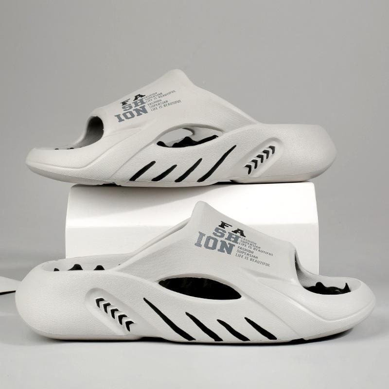 Summer Trend For Outdoor Wearing With A Sense Of Stepping On The Excrement, Thick Soled Anti Slip Sandals, Outdoor Beach Sandals_voghion.com