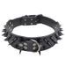 Hot Selling Wolf Tooth Spike Pet Colorful Rivet Collar Large Medium Dog Leash Iron Chain_voghion.com