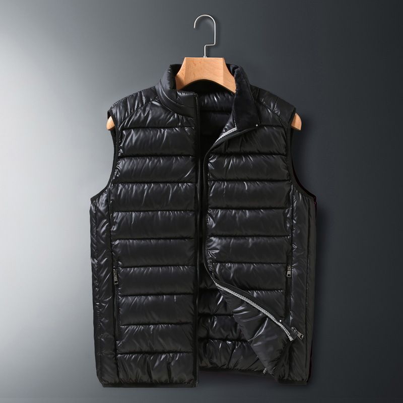 Men's clothing Vest men's jacket of the trend thickened autumn and winter down cotton vest vest vest youth less warm waistcoat men and women_voghion.com