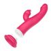Vibrateur vaginal à double moteur pour stimulation clitoridienne précise, en forme de lapin._voghion.com