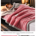 Trapunta invernale spessa - Coperta piccola singola in pile di corallo per divano, ufficio, dormitorio_voghion.com