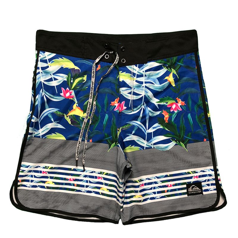 Men's Four-Sided Stretch Quick-Drying Beach Pants Vacation Travel Leisure Surfing Sports Shorts_voghion.com