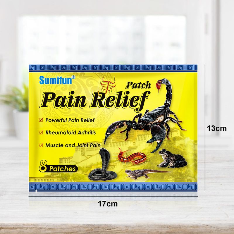 Zalf Vijf Sumifun Poison Patch 8 pleisters/zak K08301 K0301_voghion.com