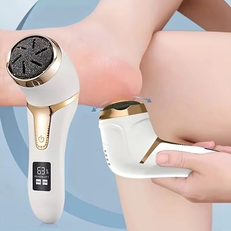 Elektrische eeltverwijderaar voor voeten, draagbare oplaadbare voetvijl, pedicure-instrumenten met voetslijper_voghion.com