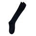 Chaussettes longues côtelées sans coutures pour femme, couleur unie, automne-hiver, amincissantes, style universitaire, légèrement compressives_voghion.com