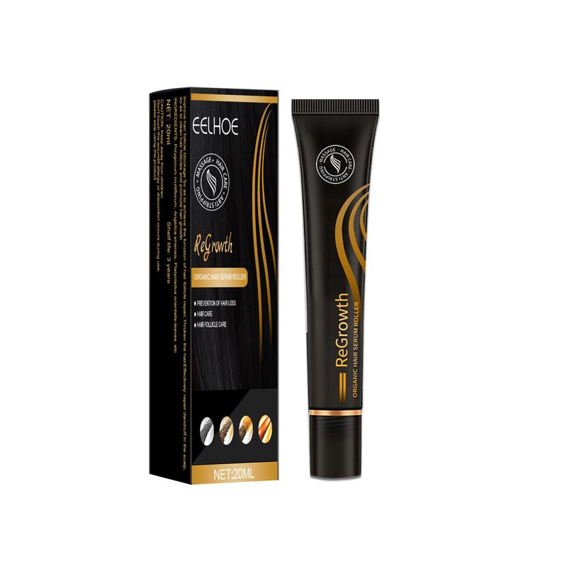 Ball hair Growth Massager Stimulates scalp to nourish roots and densifies Polygonum multiflorum nutrient solution_voghion.com