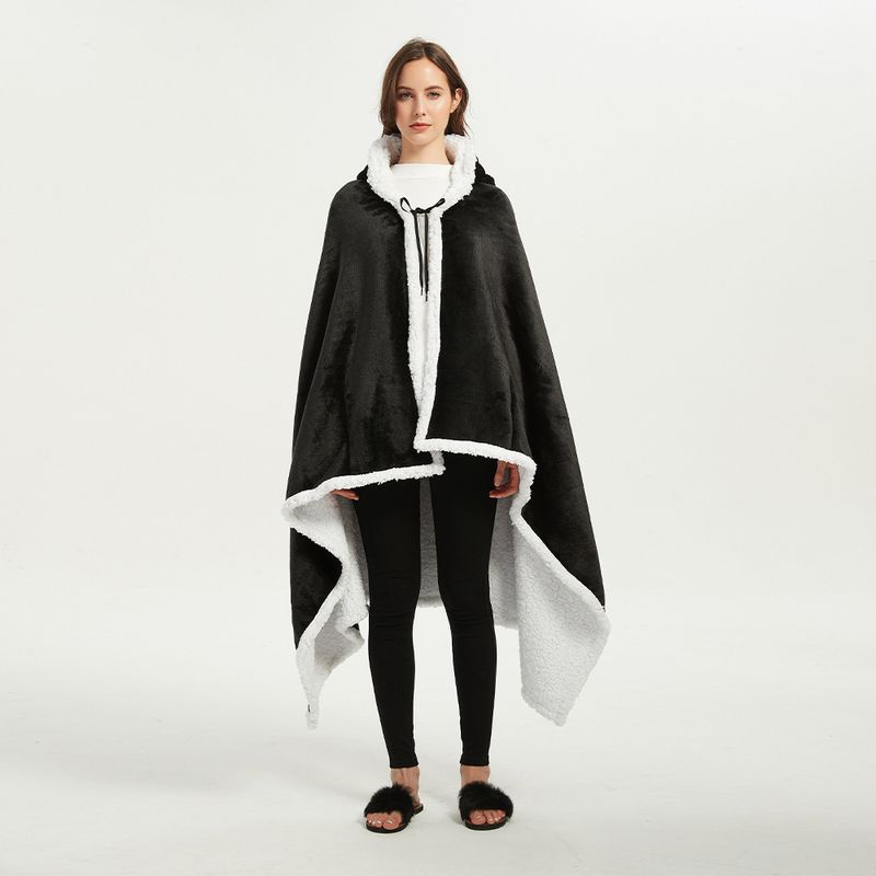 Women's thick home casual lazy robe_voghion.com