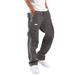 2024 Spring And Autumn New Men's Workwear Drawstring Strap Pocket Colored Pants_voghion.com