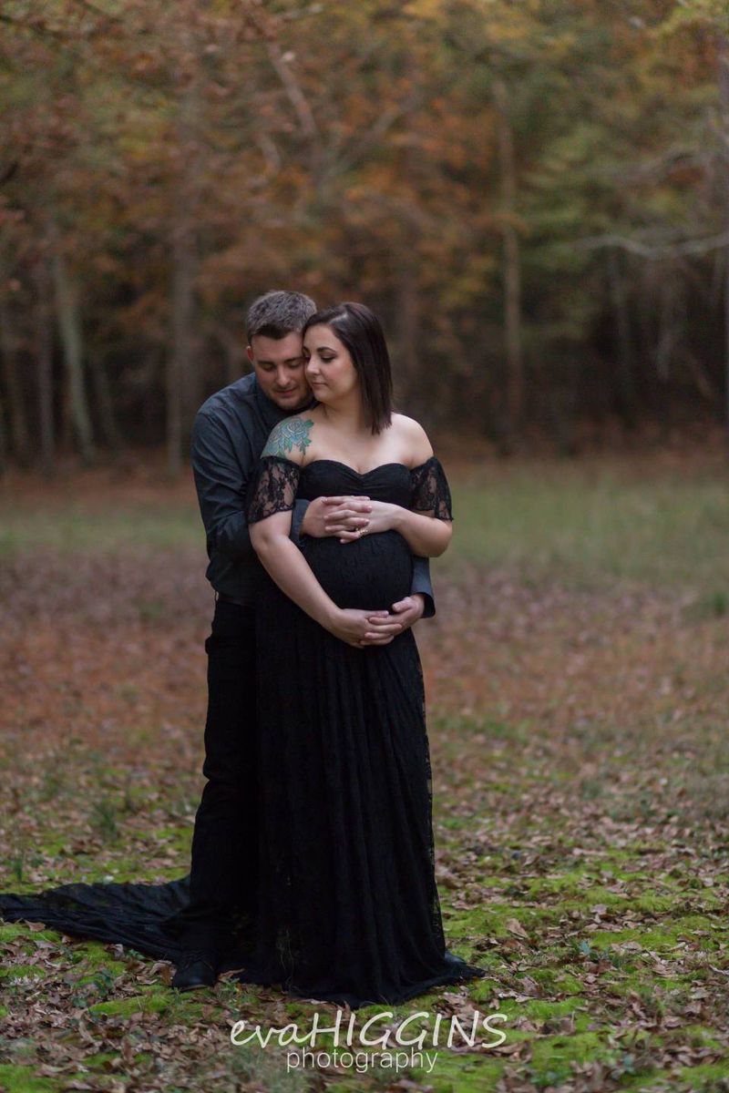 lace maternity tail short-sleeved dress photography flying sleeve dress 8919 (special offer)_voghion.com