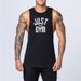 New Summer Loose Sweetheart Tank Top Men's Gym Men Letter Printing Fitness Sleeveless Tank Top Cotton_voghion.com