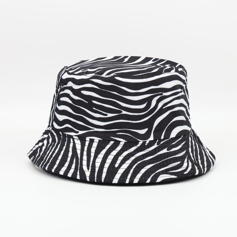 Cappello da sole versatile con parasole, stile pescatore, mucca e zebra_voghion.com