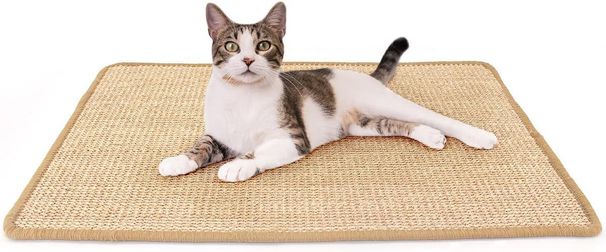 Sisal-Sofaschutz für Haustiere, geeignet für Katzen im Innenbereich, Krallenschleifmatte_voghion.com