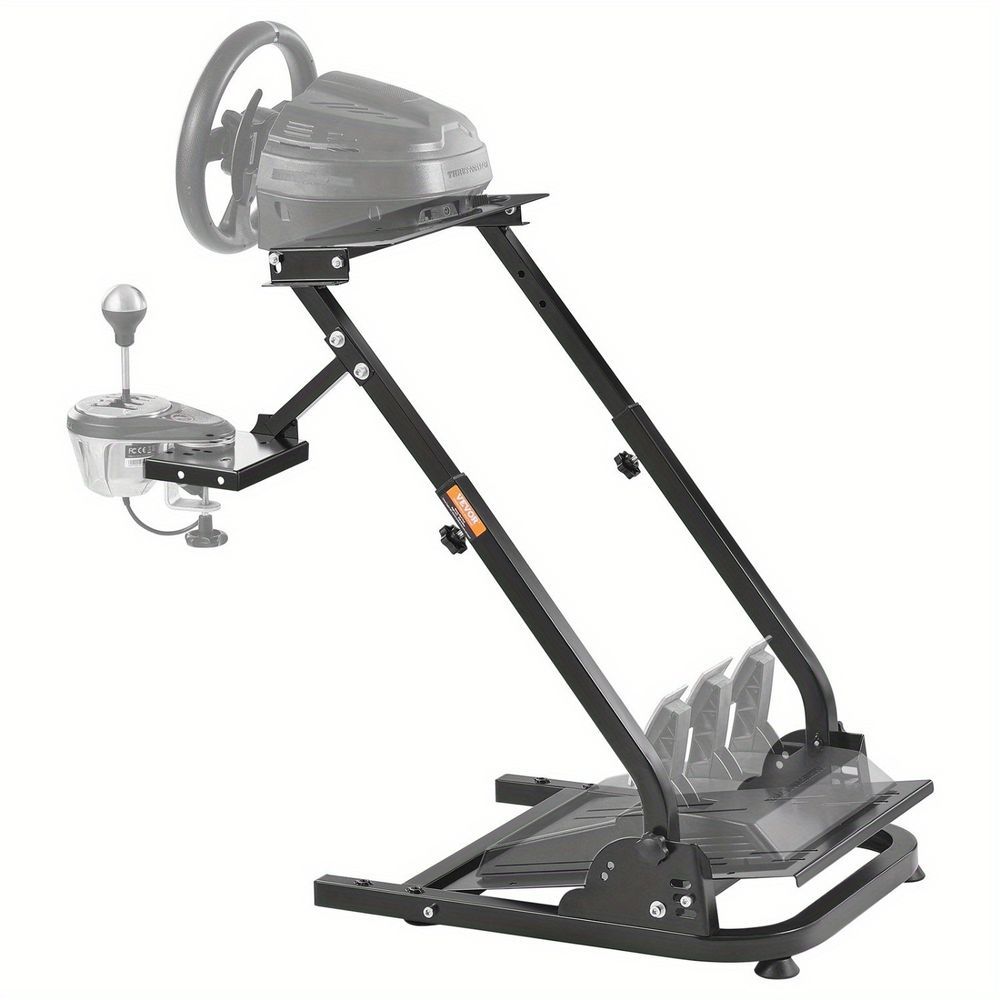 Universal Racing Simulator Steering Wheel Stand, Adjustable Height And Angle, Compatible With Mainstream Gaming Wheels, Durable Construction For Enh_voghion.com