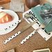 Set di posate moderne e minimaliste in acciaio inossidabile 304 - Coltello, forchetta, cucchiaio a pois per adulti, dessert, torte e sala da pranzo_voghion.com
