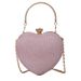 Korean Summer Heart-Shaped 2025 New Trendy Cute Girl Small Style Handbag Crossbody Evening Chain Bag_voghion.com