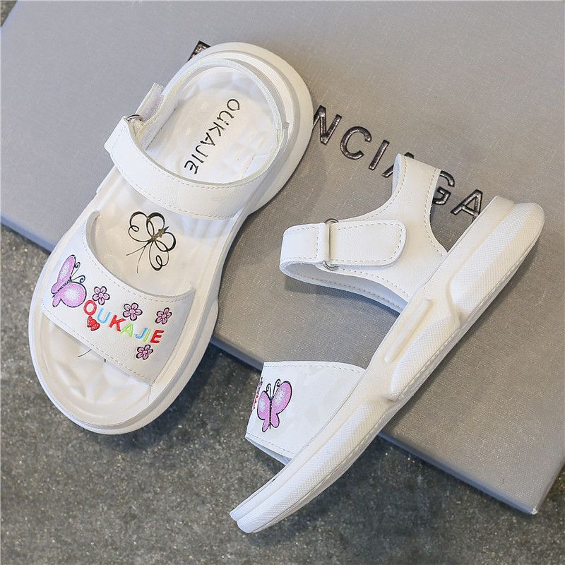 Pige Internet Hot Koreansk Stil Skridsikre Sandaler_voghion.com