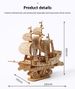 Creative Ocean Sailing Puzzle 3D Three-dimensional Children's Puzzle Toy DIY Puzzle Sailing Puzzle Toy Gift_voghion.com