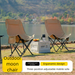 Outdoor Klapp Erhöhte Mond Tragbare Hocker Angeln Strand Tisch Stuhl Camping Ausrüstung_voghion.com