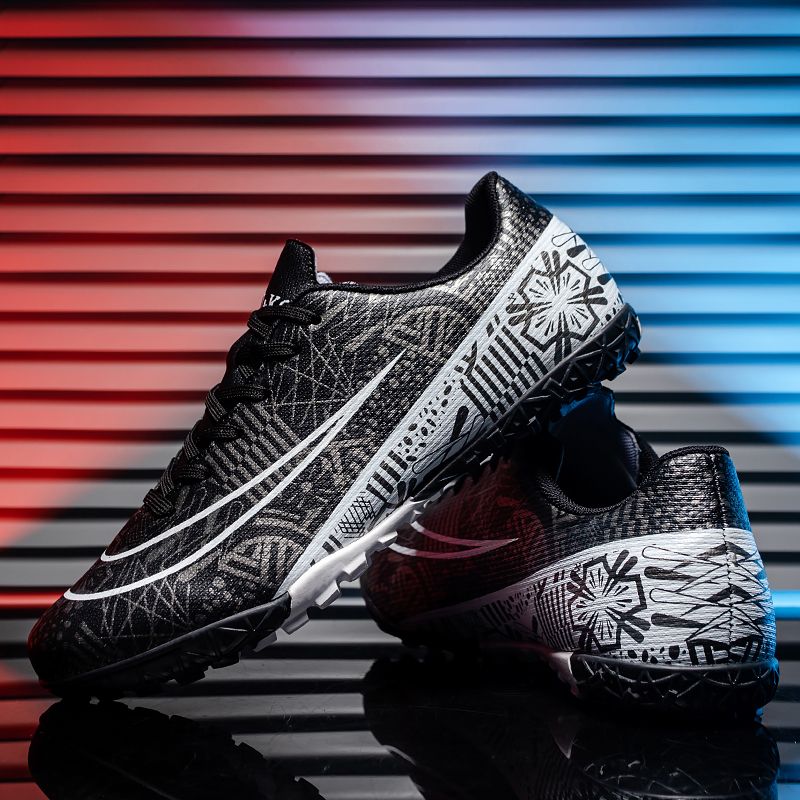 Men's Soccer Futsal Football Boots Superfly High-quality TF/FG Outdoor Long Spikes Training Shoes Match Sneakers_voghion.com