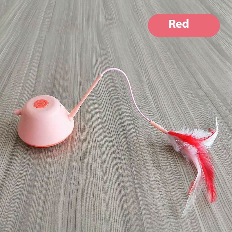 Kisállat elektromos infravörös teaser bot toll horgászbot automatikus intelligens kirakós lemezjátszó macskajáték_voghion.com