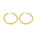 Orecchini a cerchio intrecciati in acciaio inossidabile personalizzati per donna, stile minimalista, semplici ed eleganti, alla moda_voghion.com