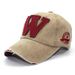 Cotton Embroidery Letter W Baseball Cap Snapback Caps Bone Distressed Wearing Fitted Hat For Men Custom Hats_voghion.com