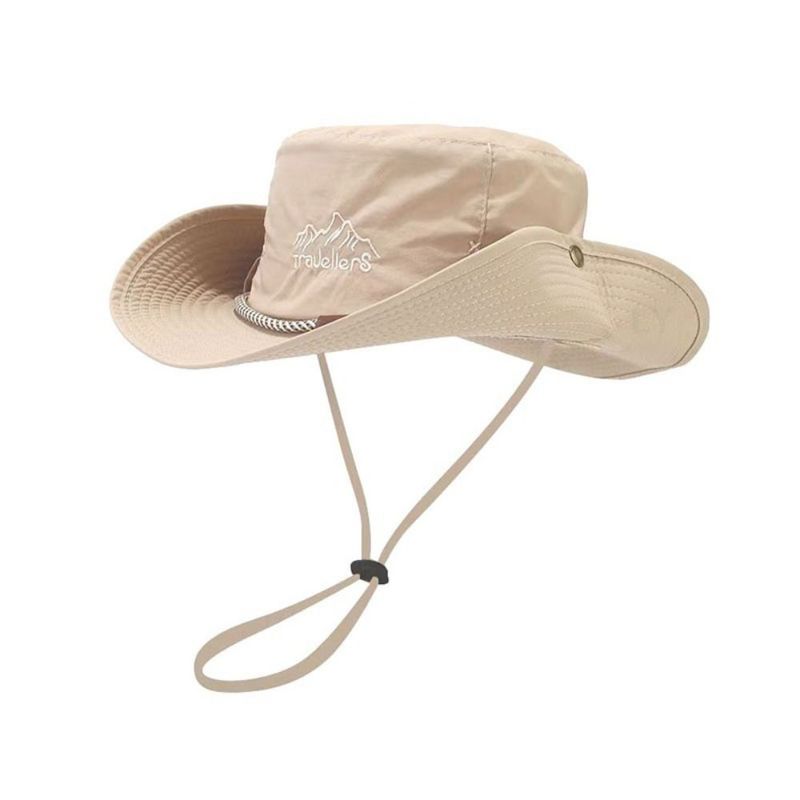 Hot Sale Sunscreen and Shading Foldable Wide Brim Fisherman Outdoor Sports Unisex Beach Cap UV Protection Summer Hat_voghion.com