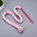 Giocattolo interattivo per gatti con bastone a forma di serpente dei cartoni animati_voghion.com