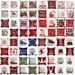 Christmas Pillow Cover Home Decoration Pillow Four Piece Set Living Room Sofa Cushion Cover Bedroom Pillow_voghion.com