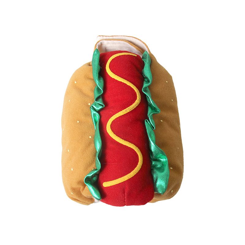 Pet Supplies Warmth Carnival Christmas Hot Dog Burger Halloween Party Costume_voghion.com