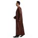 Herrenbekleidung Herrenroben Mode lockerer einfacher muslimischer Kaftan_voghion.com