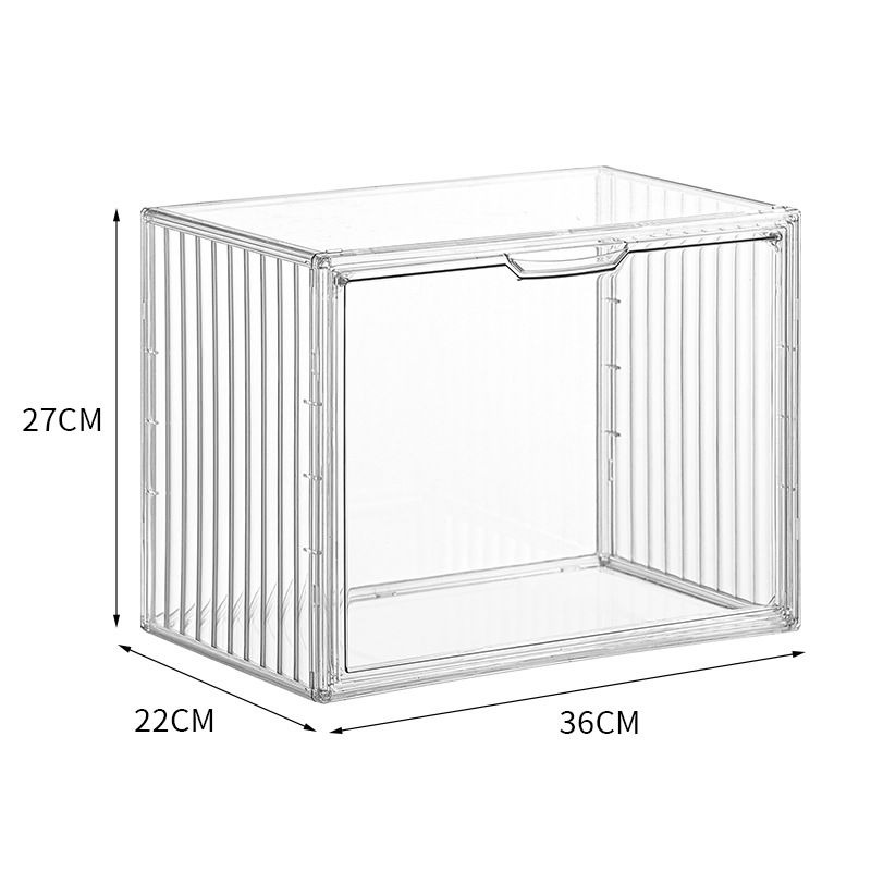 Stackable Acrylic Display Case For Blind Box Toys - POP MART Collector's Shelf With Magnetic Closure_voghion.com