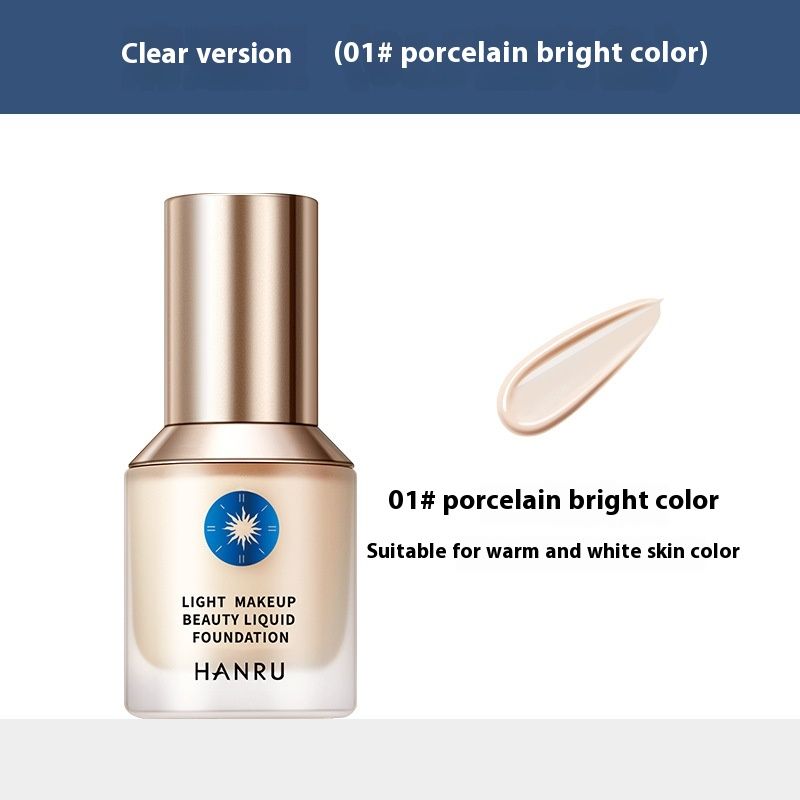 Leichter und dünner Concealer für flüssige Grundierung, langanhaltend, klar, feuchtigkeitsspendend, natürlich, wasserfest, fettige Haut, Grundierungscreme für trockene Haut_voghion.com