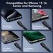 Câble USB-A vers USB-C tressé pour chargeur rapide Type C pour iPhone 15/16/Samsung_voghion.com