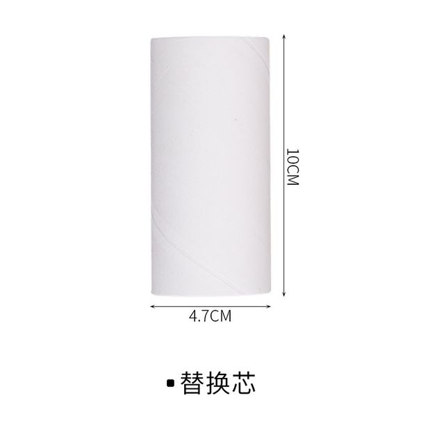 Pegatinas para el cabello Rodillo desgarrable Rodillo de fieltro Cepillo para el cabello Cabello pegajoso Cabello pegajoso Depilación de cabello pegajoso Cepillo para vestirse Ropa Rollo de papel_voghion.com