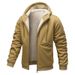 Men's Clothing Men's Sherpa Fleece Hoodie - Winter Warm Zip-Up Jacket (4 Colors, S-3XL)_voghion.com