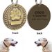 Copper Name Tags For Dogs Pawstrip By PawParty Store_voghion.com