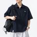 Workwear Collar Shirt, Men's Summer High-end Feeling, Personalized Handsome Short Sleeved Shirt, Half Sleeved Shirt_voghion.com