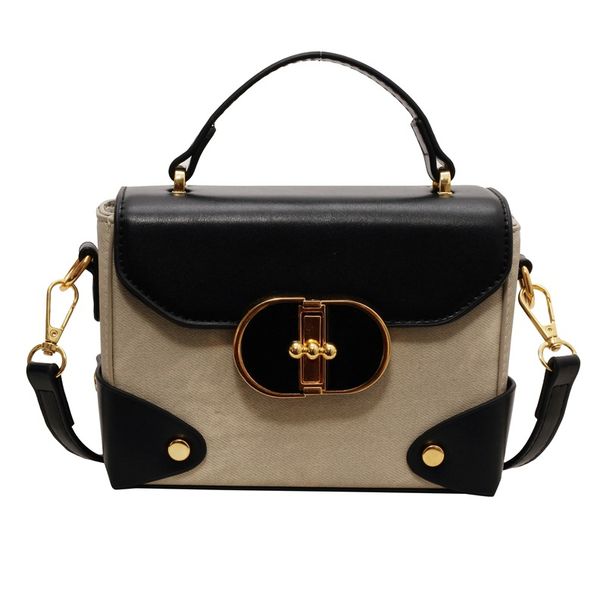 This Year's Popular Small Bag for Women Fashionable and Versatile 2024 New Retro Shoulder Crossbody Bag Portable Box Small Square Bag_voghion.com